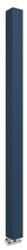 Lazzarini One tube design radiátor, egyenes, azzurrite 1800x100 mm 388618 (388618)