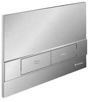 Schell Montus BOARD két mennyiséges wc nyomólap, matt króm 031206499 (031206499)