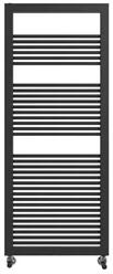 Lazzarini Amalfi design radiátor, egyenes, anthracite 1200x500 mm 384833 (384833)