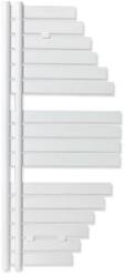 Lazzarini Spinakker design radiátor, egyenes, fehér 463x800 mm 383755 (383755)