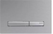 Geberit Sigma50 működtetőlap, 2 mennyiséges öblítéshez, krómozott easy-to-clean bevonat 115.788. GH. 2 (115.788.GH.2)