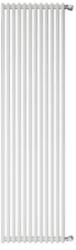 Lazzarini Messina nappali radiátor, szimpla, egyenes, megfordítható, fehér 1500mm x10tag 386908 (386908)