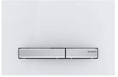 Geberit Sigma50 működtetőlap, 2 mennyiséges öblítéshez, krómozott/fehér 115.788. 11.2 (115.788.11.2)