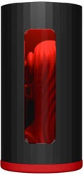 LELO F1s V3 - interaktív maszturbátor (fekete-piros) - szexvital