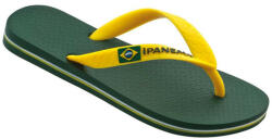 Ipanema Classic Brasil II Kids Gyerek Papucs - zöld/sárga