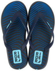 Rider R1 Style Thong férfi papucs - fekete/Kék - lifestyleshop