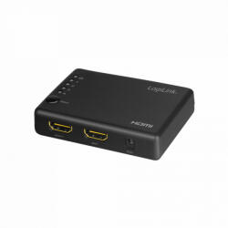 Logilink HDMI elosztó 1x4 portos, 4K/30 Hz, HDCP, CEC, vékony (HD0036) - tobuy
