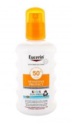 Eucerin Sun Kids Sensitive Protect Sun Spray SPF50+ pentru corp 200 ml pentru copii