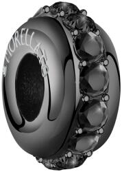 Morellato Mărgea neagră elegantă cu cristale picături SCZ1203