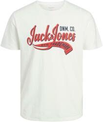 JACK & JONES Tricou pentru bărbați JJELOGO Standard Fit 12233594 Cloud Dancer S