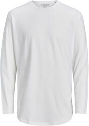 JACK & JONES Tricou pentru bărbați JJENOA Long Line Fit 12190128 White Relaxed XXL