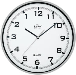 MPM-Quality Ceasurile din plastic cu design argintiu MPM E01.2478. 70. A cu funcția de mers înapoi