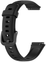 4wrist Curea din silicon pentru Huawei Watch Band 7 - Black