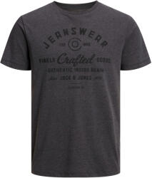 JACK & JONES Tricou pentru bărbați JJEJEANS Standard Fit 12232972 Dark Grey Melange M