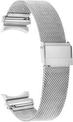 4wrist Brățară milaneză cu închidere clasică pentru Samsung Galaxy Watch 6/5/4 - Silver
