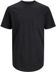 JACK & JONES Tricou pentru bărbați JJENOA Long Line Fit 12210945 Black XL