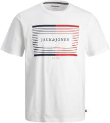 JACK & JONES Tricou pentru bărbați JJCYRUS Standard Fit 12247810 White M