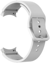 4wrist Curea din silicon pentru Samsung Galaxy Watch 6/5/4 - White