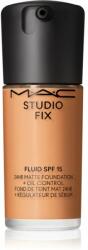 MAC Cosmetics Studio Fix Fluid SPF 15 24HR Matte Foundation + Oil Control mattító alapozó SPF 15 árnyalat NC42 30 ml