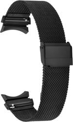 4wrist Brățară milaneză cu închidere clasică pentru Samsung Galaxy Watch 6/5/4 - Black
