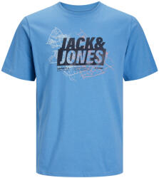 JACK & JONES Tricou pentru bărbați JCOMAP Regular Fit 12252376 Pacific Coast XL
