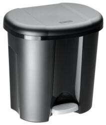Rotho Duo műanyag szelektív hulladéktároló, 2X10 L, fekete színben