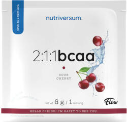 Nutriversum 2: 1: 1 BCAA - FLOW (6 g, Meggy)