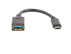 T'nB Cablu de date TnB TCMUSBF, USB 3.0 la USB Type-C, 0.1 m (Negru) (TCMUSBF)