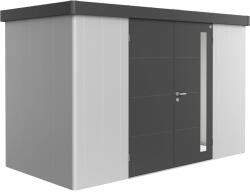 Biohort Neo szerszámos ház kétszárnyú ajtó 1D 1.3-as változat ezüst-sötétszürke