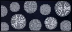 Univerzális futószőnyeg szürke körök csúszásmentes 66 cm x 150 cm