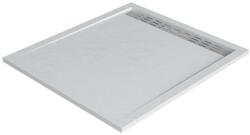 Zuhanytálca VEROSAN+ zuhanyfolyóka fehér 100 cm x 90 cm (APLATTWR10090)