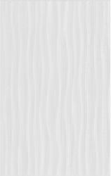Zalakerámia falburkoló Balance hullámos szürke fényes 25 cm x 40 cm x 0, 8 cm
