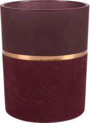  Lux mécsestartó Blush Bordeaux 12, 5 cm x 10 cm bogyószín (139342)