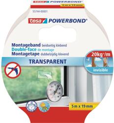 tesa Powerbond montázsszalag átlátszó 5 m x 19 mm (55744-00003-02)