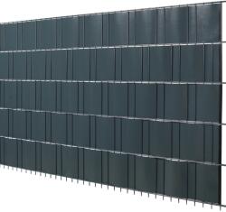 Floraworld Belátás elleni védőcsík kétrudas hálós kerítéspanelhez antracit 19 cm x 205 cm (017209)