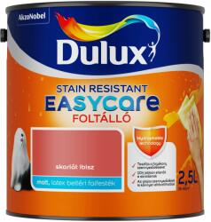 Dulux EasyCare foltálló beltéri falfesték skarlát íbisz matt 2, 5 l (5253176)