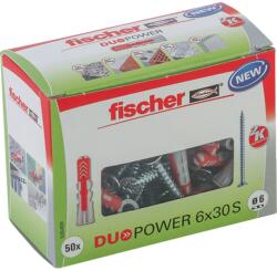 Fischer Duopower 6 x 30 S LD csavarral (535459)