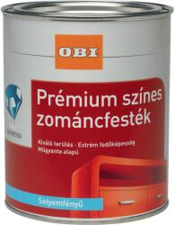 OBI Premium színes zománcfesték oldószeres enciánkék, selyemfényű, 2, 5 l (7504505850501002500)