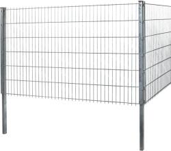  Kétrudas hálós kerítéspanel fém 83 cm x 201 cm horganyzott (041001)