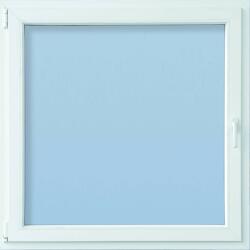 CANDO Műanyag ablak bukó-nyíló bal 6-kamrás fehér 88 cm x 118 cm (1101018)