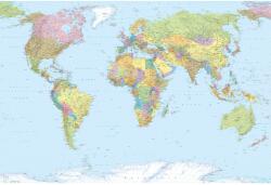 Komar nemszőtt fotótapéta World Map 368 cm x 248 cm FSC