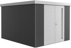 Biohort Neo szerszámos ház kétszárnyú ajtó 4C 3.1-es változat sötétszürke-ezüst