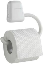 WENKO Pure WC-papírtartó fehér műanyag fedél nélkül (19901100)