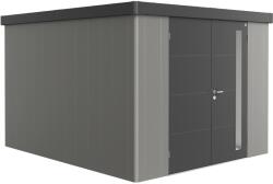 Biohort Neo szerszámos ház kétszárnyú ajtó 4C 2.3-as változat kvarc-sötétszürke