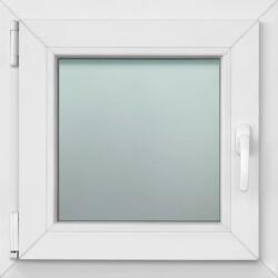 CANDO PVC ablak fehér 58 cm x 58 cm b/ny jobb 3-rétegű üveg