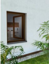  OBI alumínium keretes szúnyogháló, ablak, 80 cm x 100 cm, barna (324915)