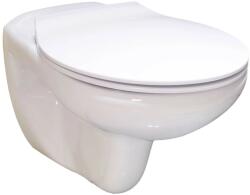  Verosan+ Hanna fali WC-szett öblítőperem nélkül fehér WC-ülőkével (SWWS1HAN773A1)