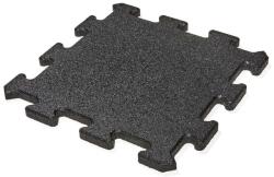 Gumi burkoló lap 500 mm x 500 mm x 25 mm fekete Puzzle (0780112)