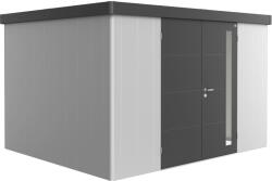 Biohort Neo szerszámos ház kétszárnyú ajtó 3D 1.3-as változat ezüst-sötétszürke