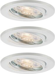  Süllyesztett LED lámpa 86R fém fehér 3 darabos készlet EEK: E